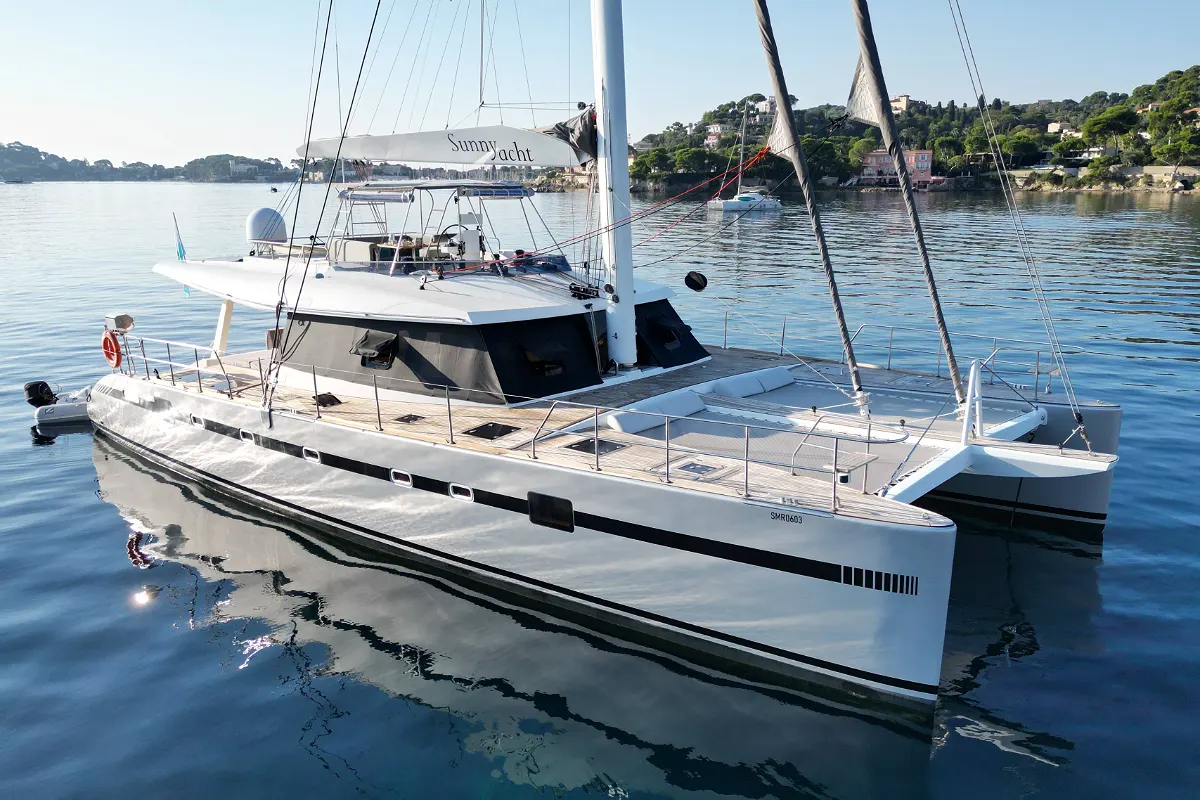 Sunreef 62 in veiling: luxe catamaran in een groeiende markt