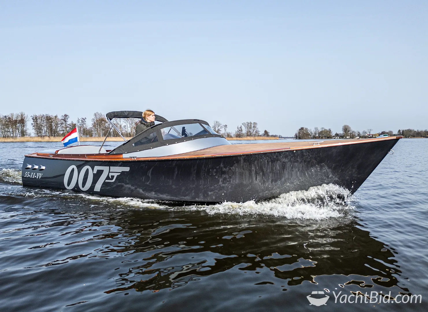 Custom Aluminium Tender motorjacht – kavel bij YachtBid, Loosdrecht