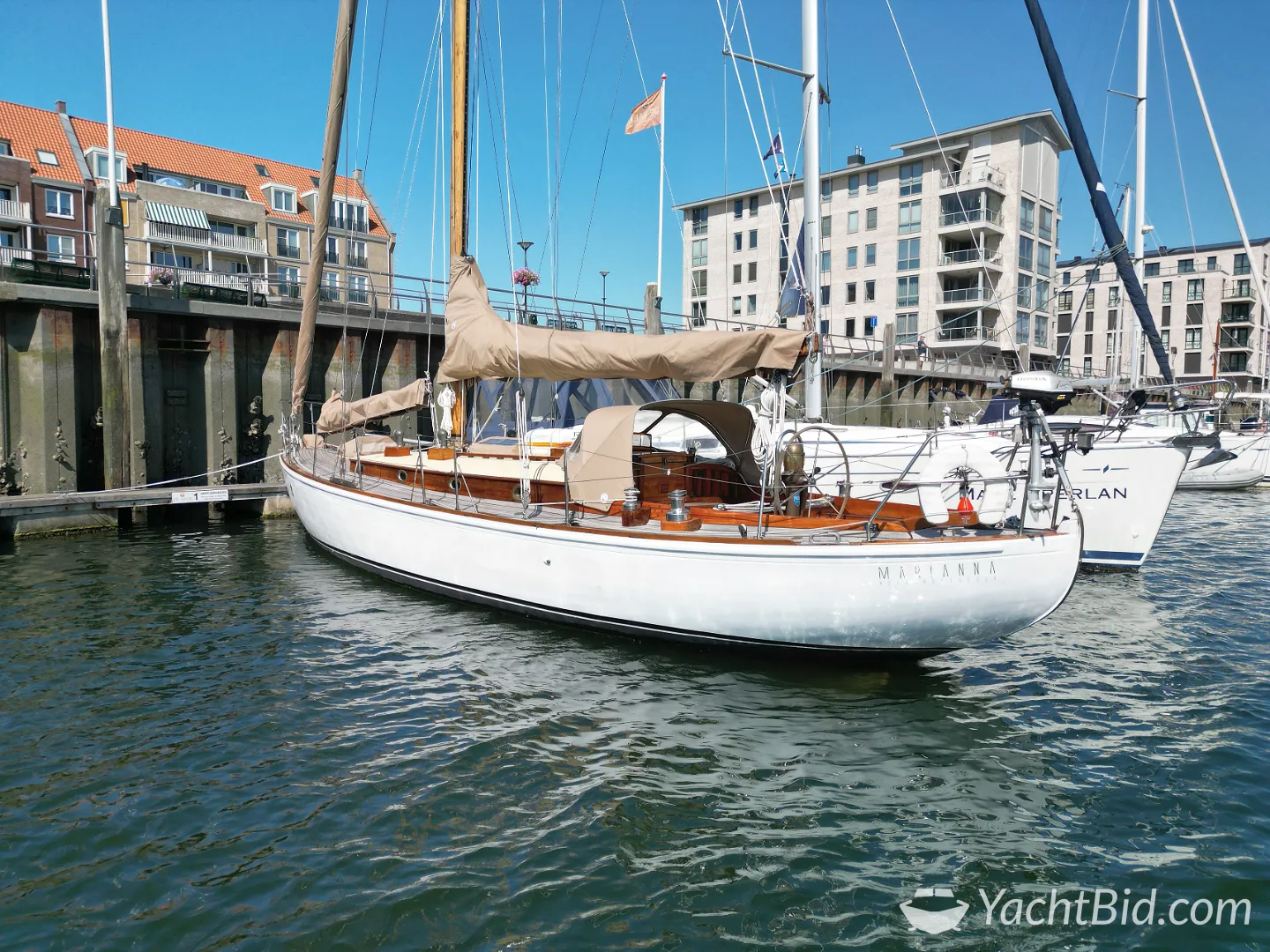 Max Oertz Bermudan Cutter 44ft zeiljacht – foto 6 – kavel bij YachtBid, Rm
