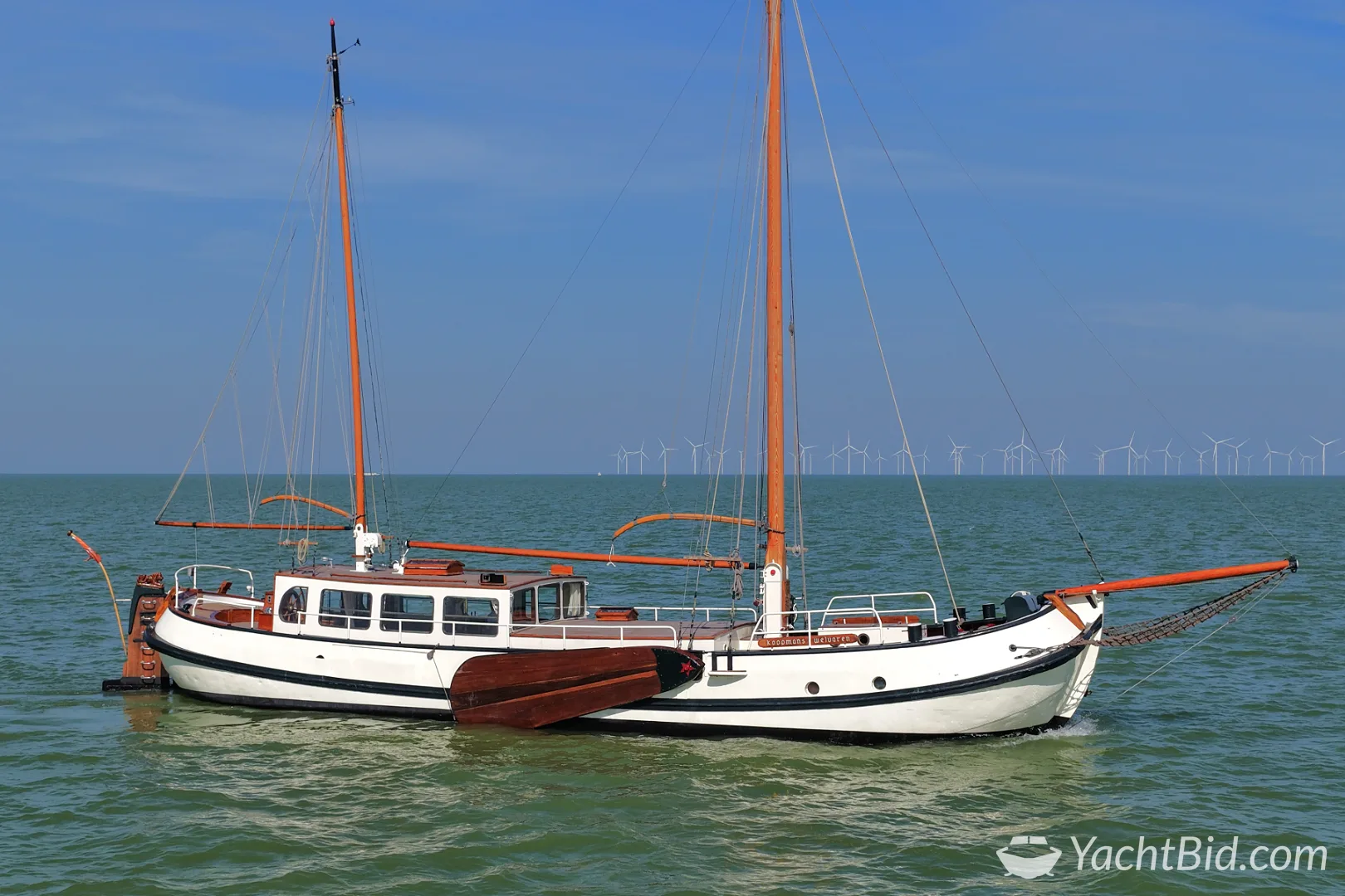 Tjalk Koopmans Welvaren zeiljacht – kavel bij YachtBid, Hindeloopen