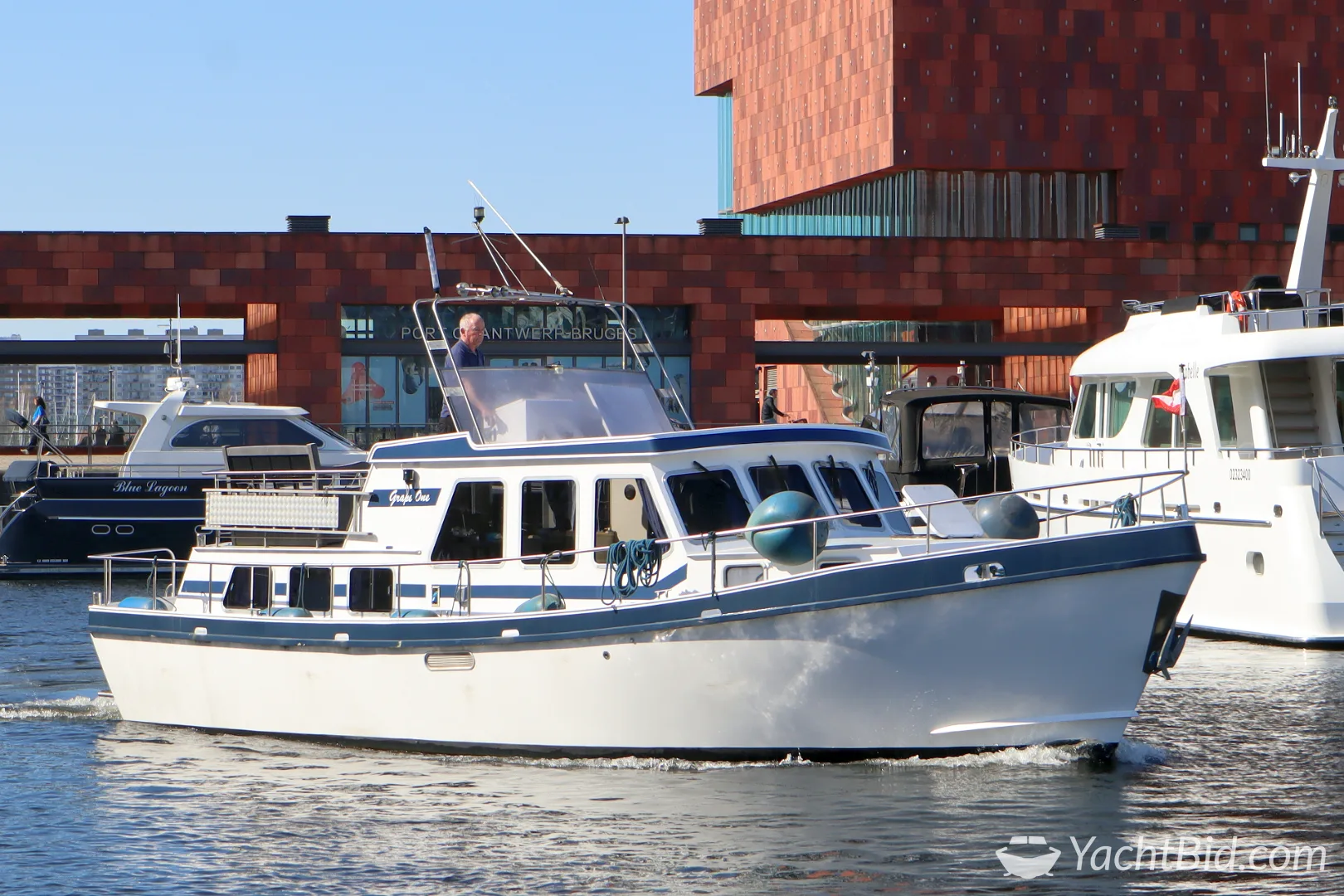 Jansen Trawler 1100 motorjacht – kavel bij YachtBid, Antwerp