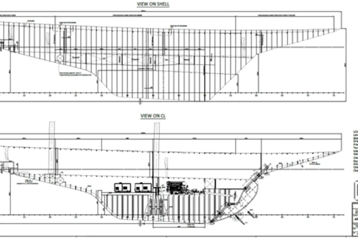 Ingomar Steel Hull - 121' 28