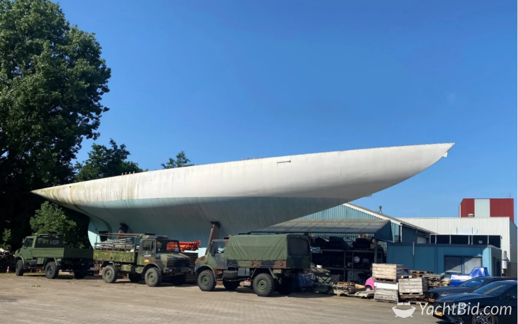 Ingomar Steel Hull - 121' zeilschip - alleen romp – foto 3 – kavel bij YachtBid, Dordrecht