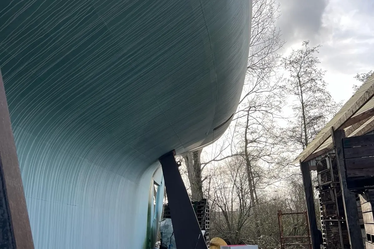 Ingomar Steel Hull - 121' 20