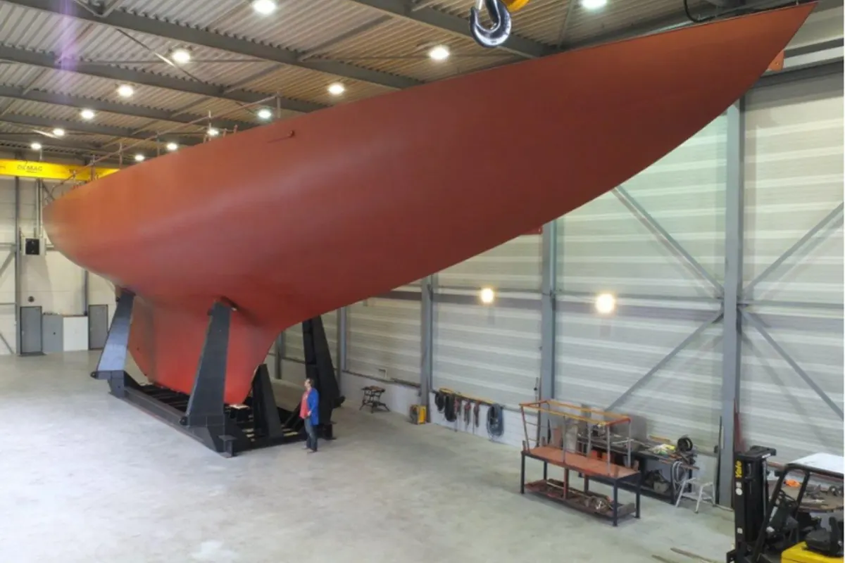 Ingomar Steel Hull - 121' 23