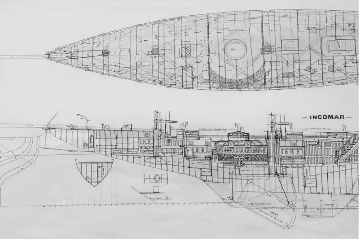 Ingomar Steel Hull - 121' 33